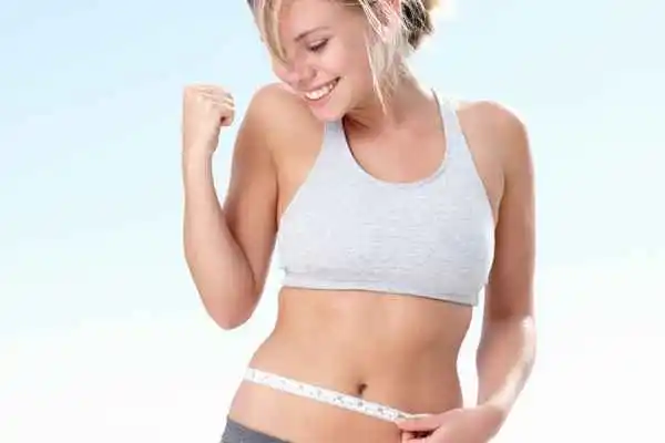 woman happy after fat reduction treatment West Dulwich
