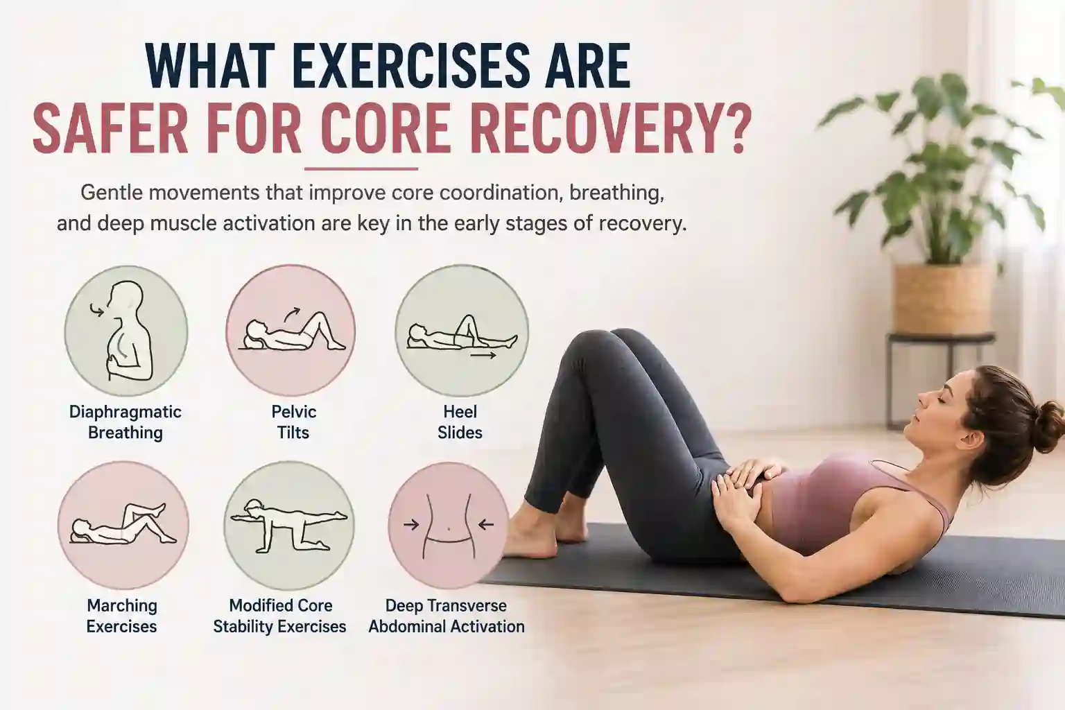 What Exercises Are Safer for Core Recovery West Dulwich